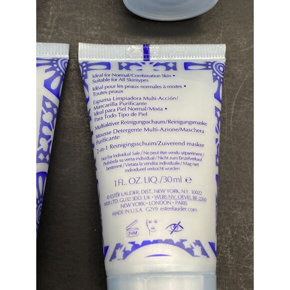 2 Estee Lauder Perfectly Clean Multi-action Foam Cleanser/ Purifying Mask, 1oz - Picture 2 of 3